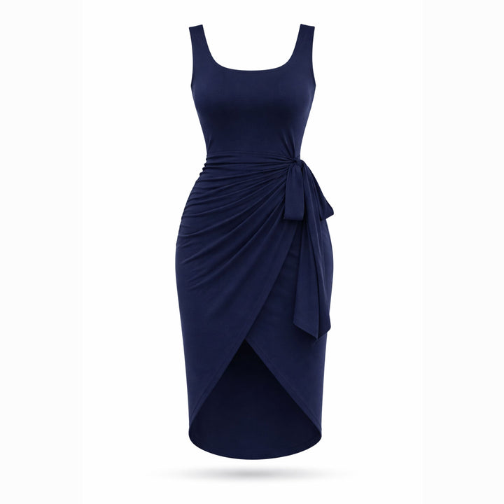 Eloise | Tie-Side Tank Maxi Dress – Elegant Flowing Style