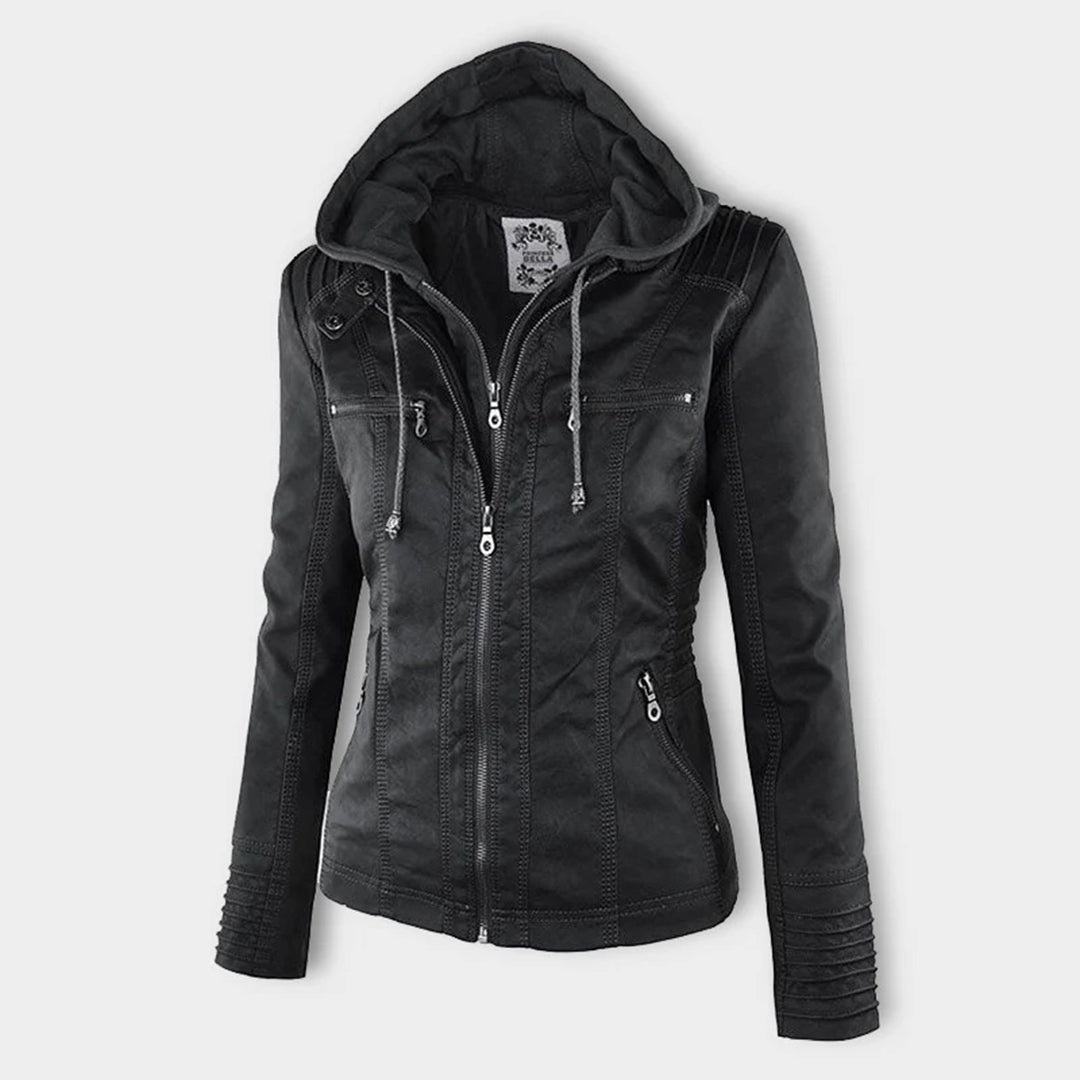 Monica | Robust and Elegant Leather Jacket