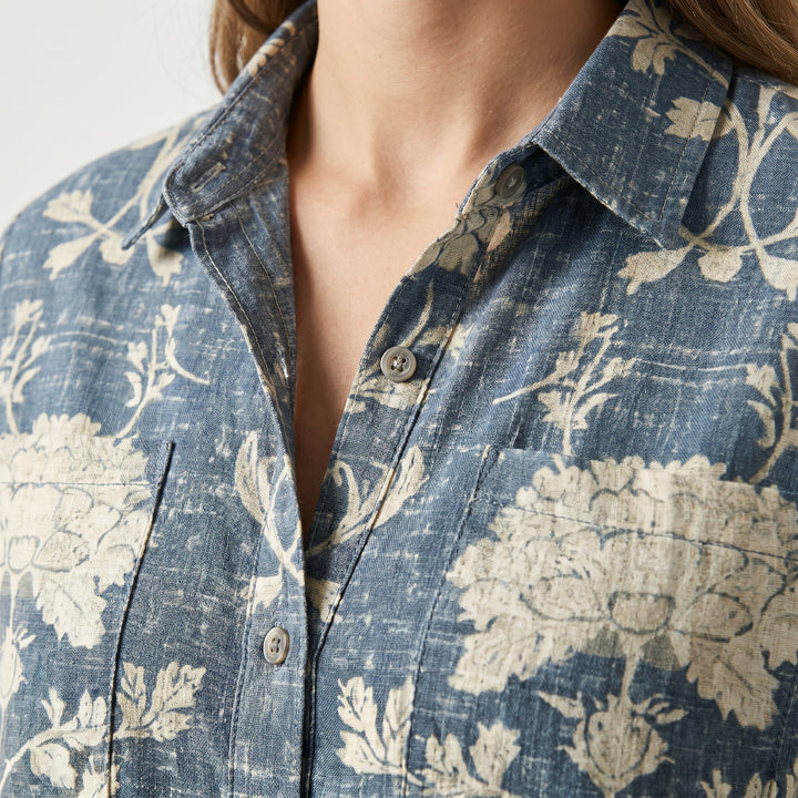 Mabel | Blouse – Vintage Bohemian, Relaxed Fit, Pointed Collar