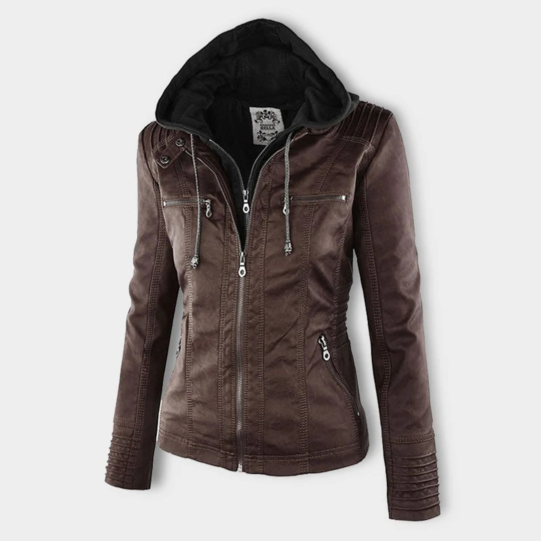 Monica | Robust and Elegant Leather Jacket