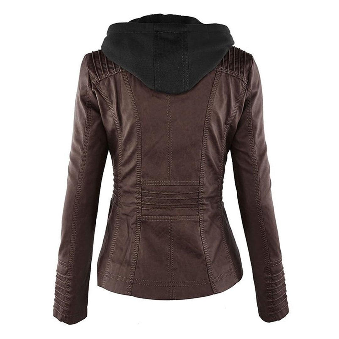 Monica | Robust and Elegant Leather Jacket