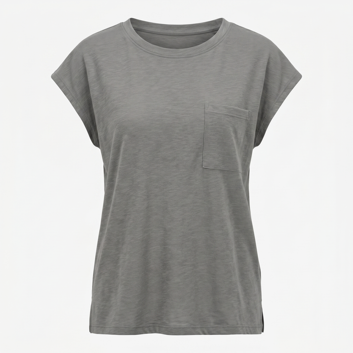 Elena | Cotton Breathable Shirt Casual Everyday Short Sleeve Top