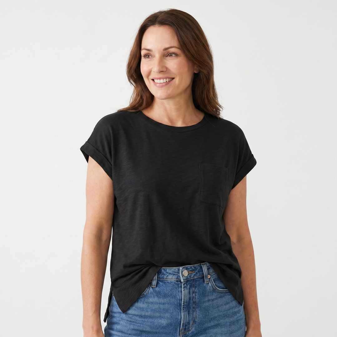 Elena | Cotton Breathable Shirt Casual Everyday Short Sleeve Top
