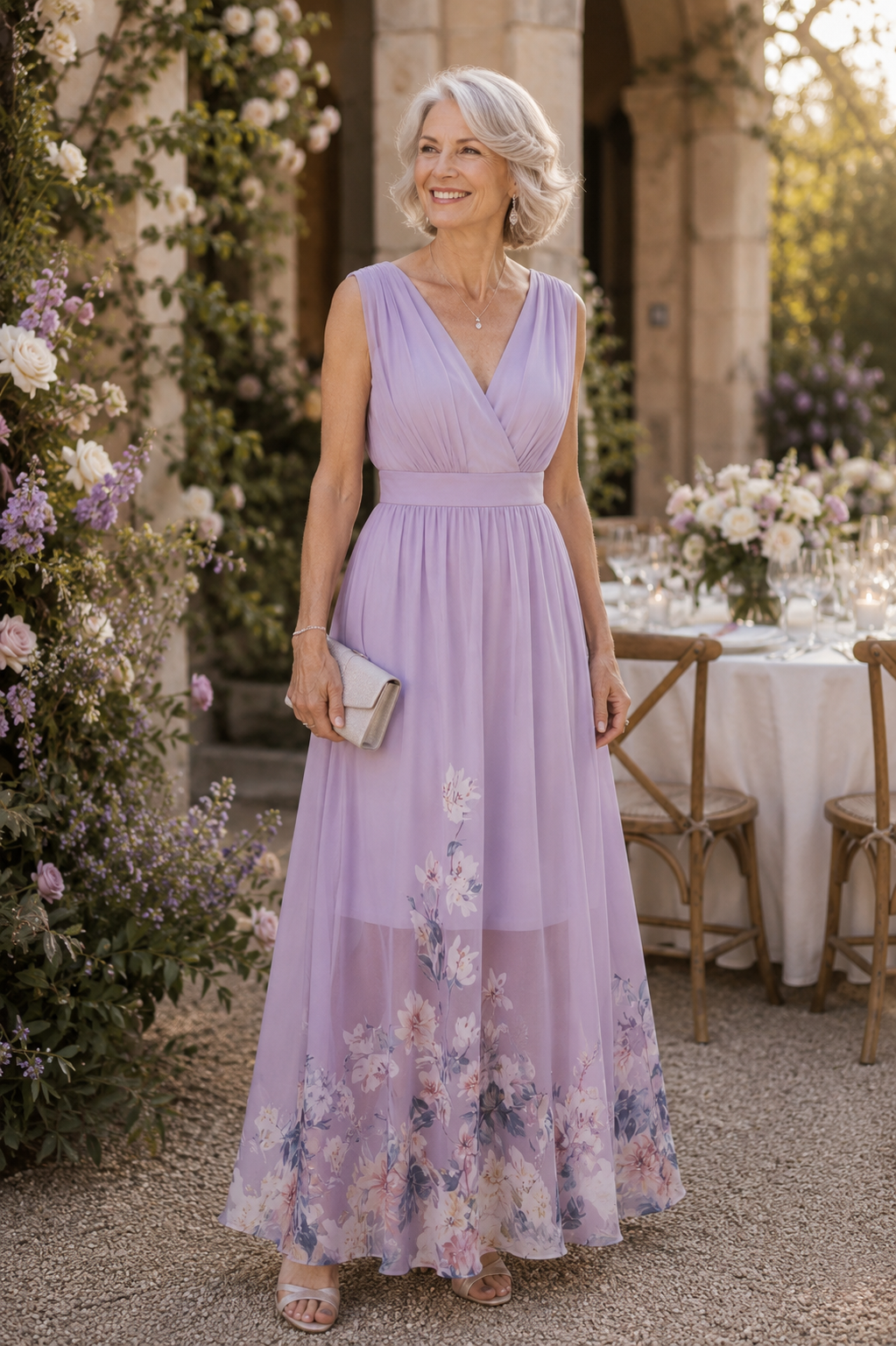 Mica | Sleeveless A-Line Maxi Dress