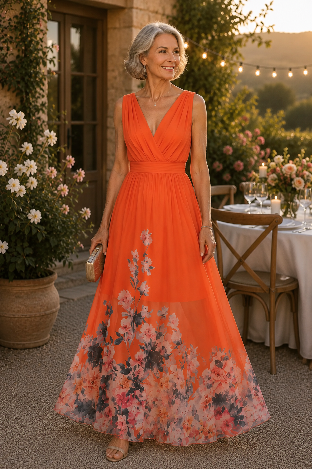 Mica | Sleeveless A-Line Maxi Dress