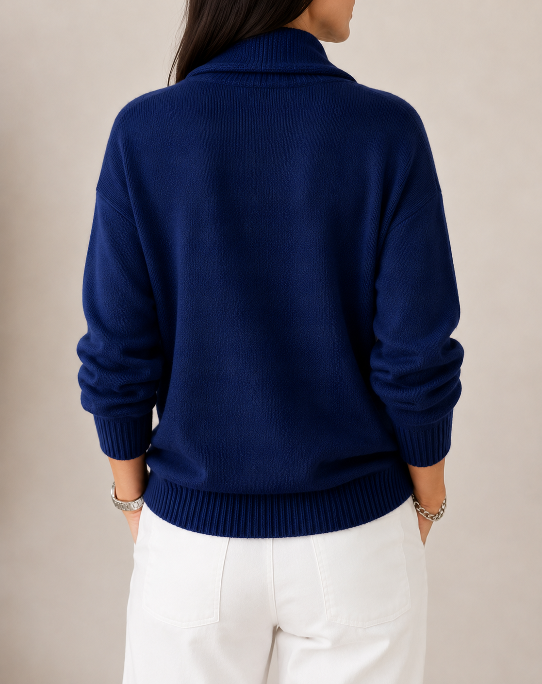 Elara | Soft Cowl Neck Sweater