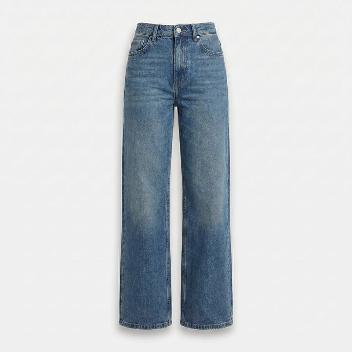 Eva | Denim Jeans – Wide-Leg High-Rise Relaxed Fit