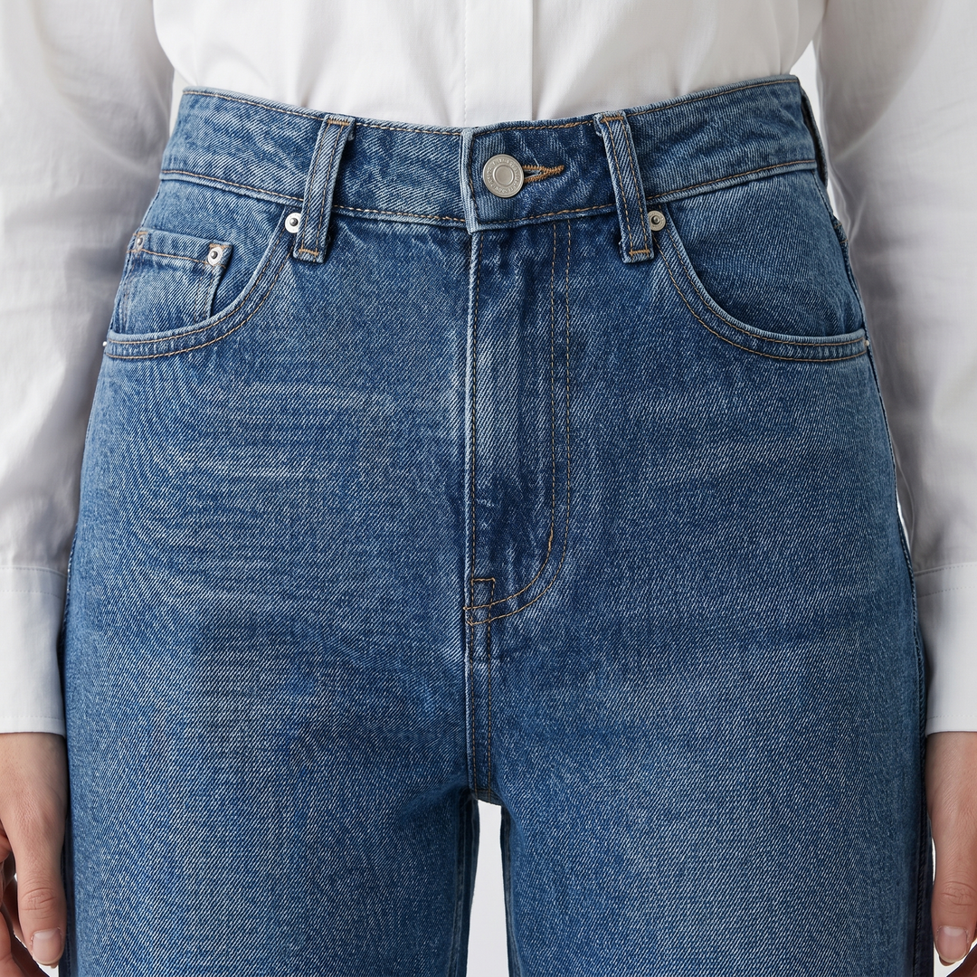 Eva | Denim Jeans – Wide-Leg High-Rise Relaxed Fit