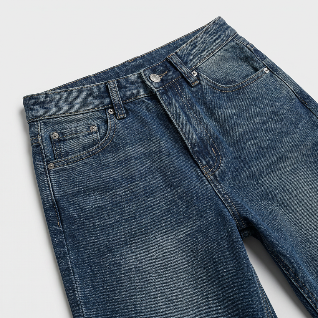 Eva | Denim Jeans – Wide-Leg High-Rise Relaxed Fit