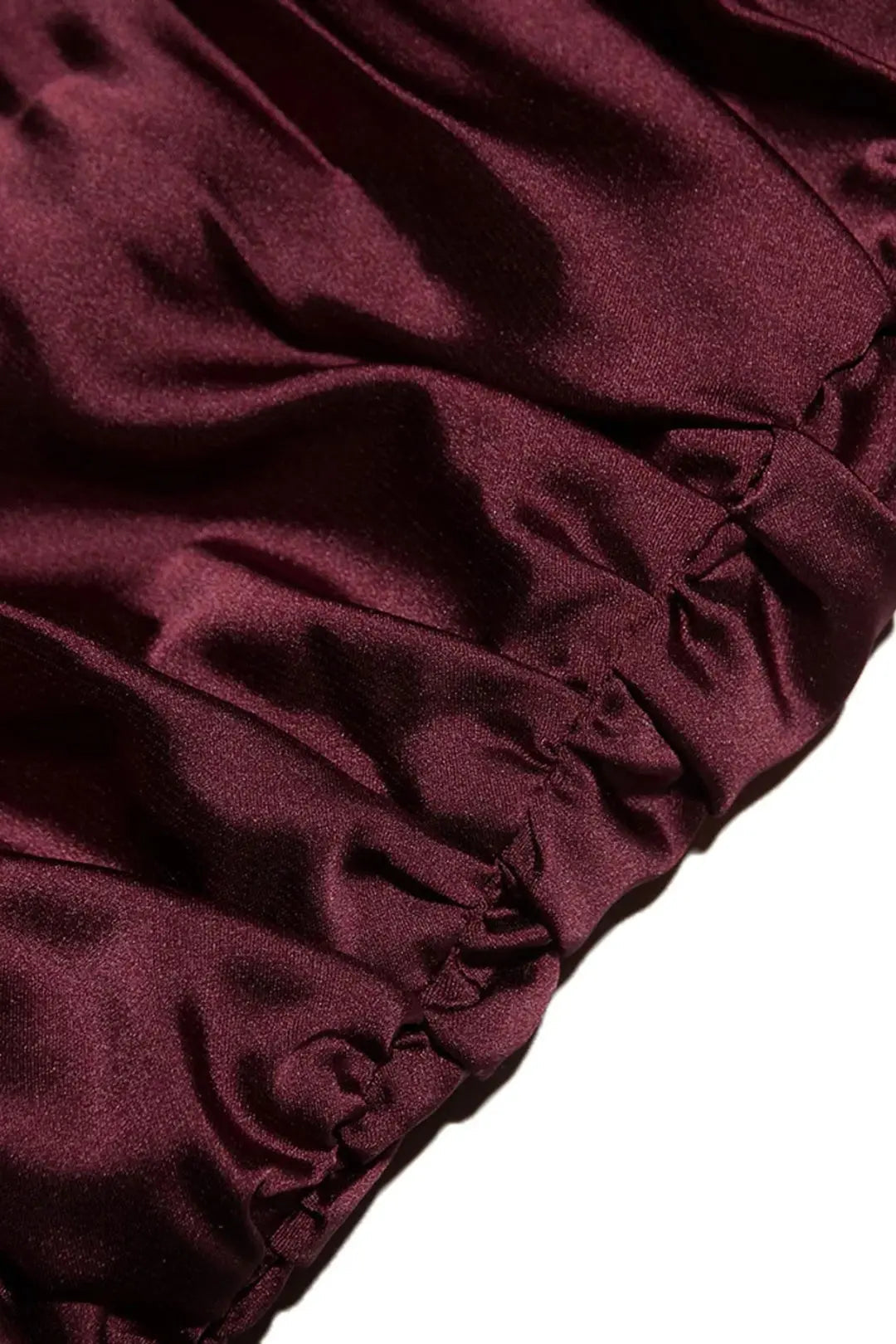 Hannah | Draped Strapless Dress with Asymmetrical Hem