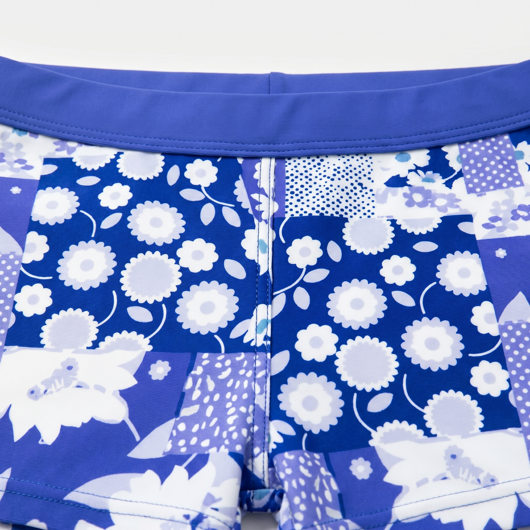 Hannah | Knit Set – Floral Patchwork Racerback