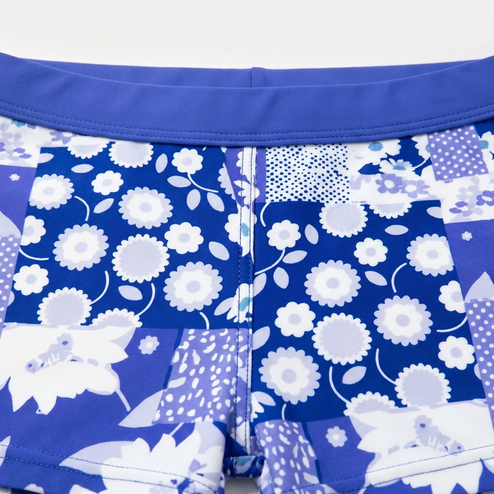 Hannah | Knit Set – Floral Patchwork Racerback