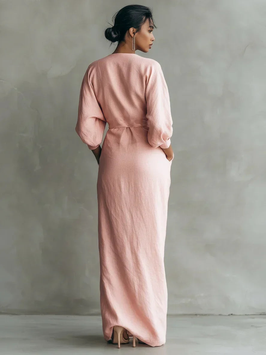 Lorena | Maxi Dress with V-Neck