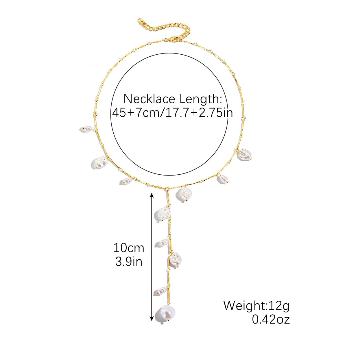 Pearl Magic Waterfall Necklace