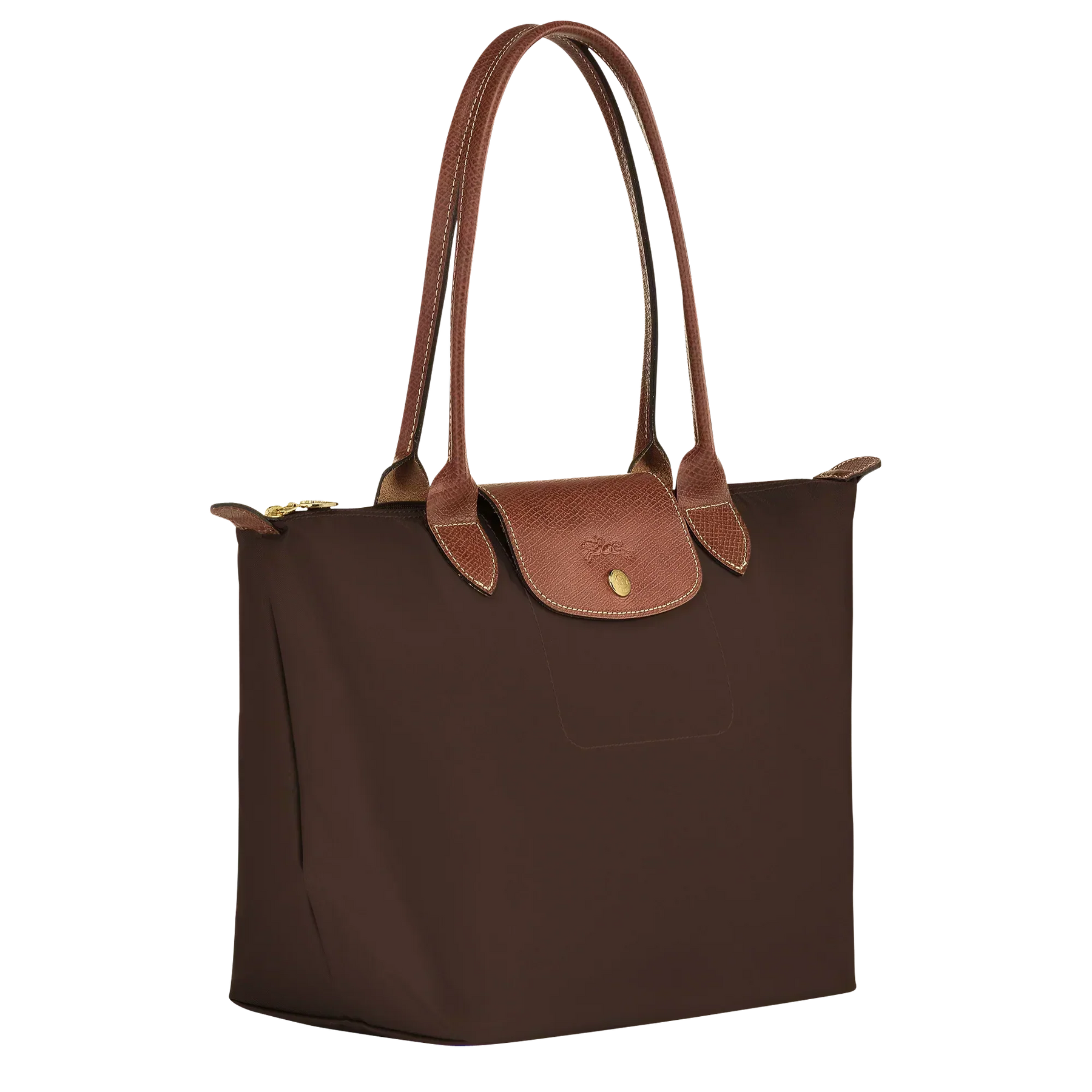 Longchamp - Medium Le Pliage Tote, Ebony