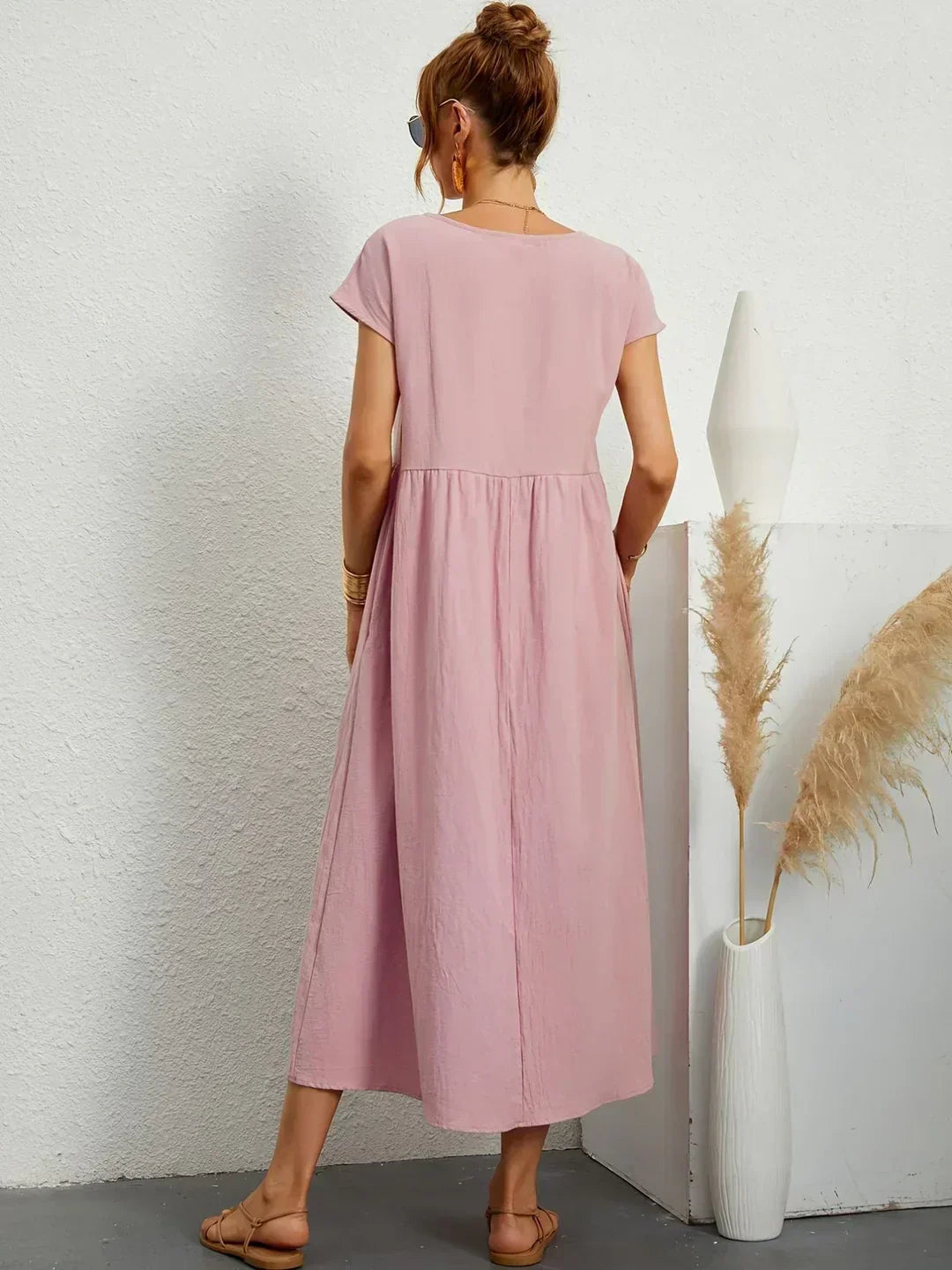 Ursina™ | Fluid Midi Dress