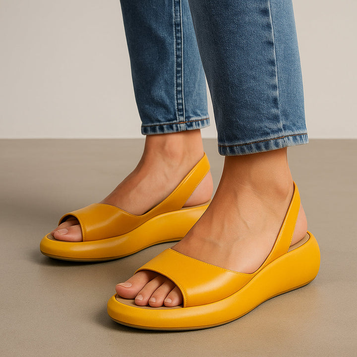 Esme | Non-Slip Platform Sandals with Slingback Strap