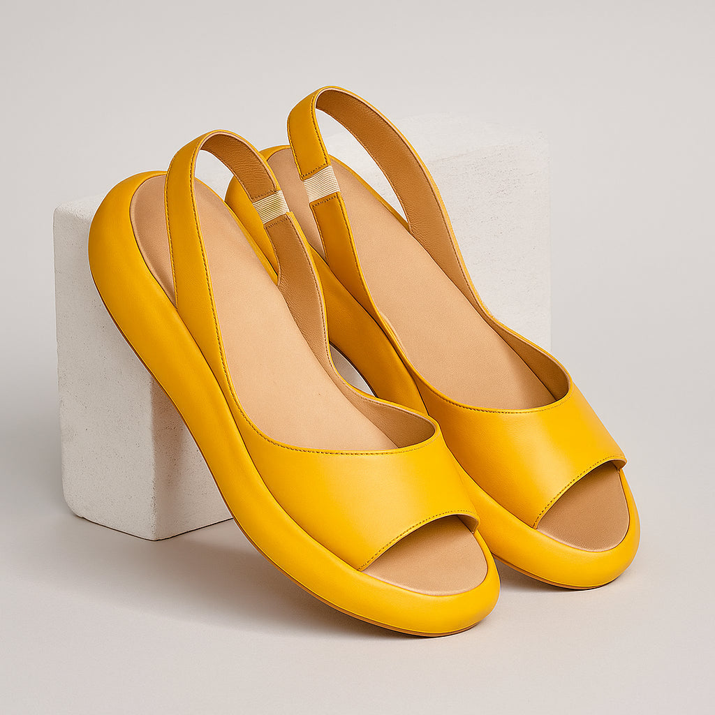 Esme | Non-Slip Platform Sandals with Slingback Strap