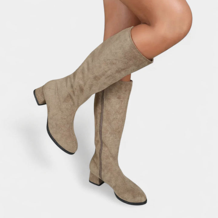 Gemma | Skinny Zipper Boots