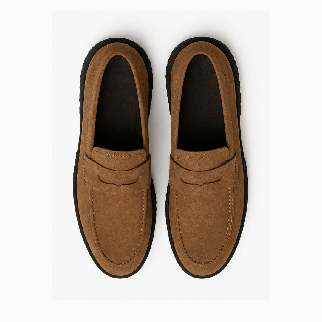 Carina | Penny Loafers – Glossy Heritage Sophistication