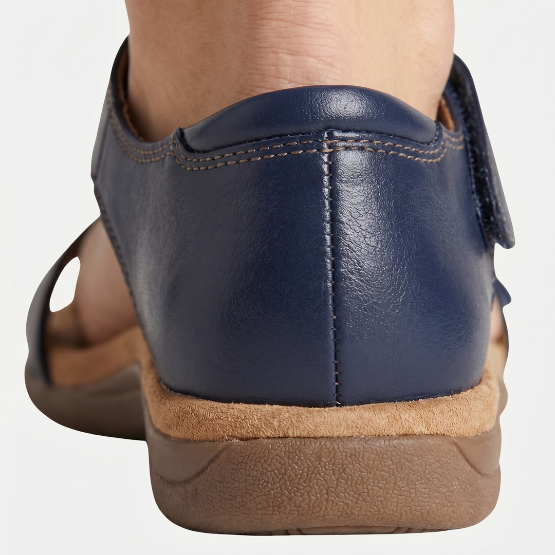 Isla | Open Toe Walking Sandals – Lightweight Contoured Style