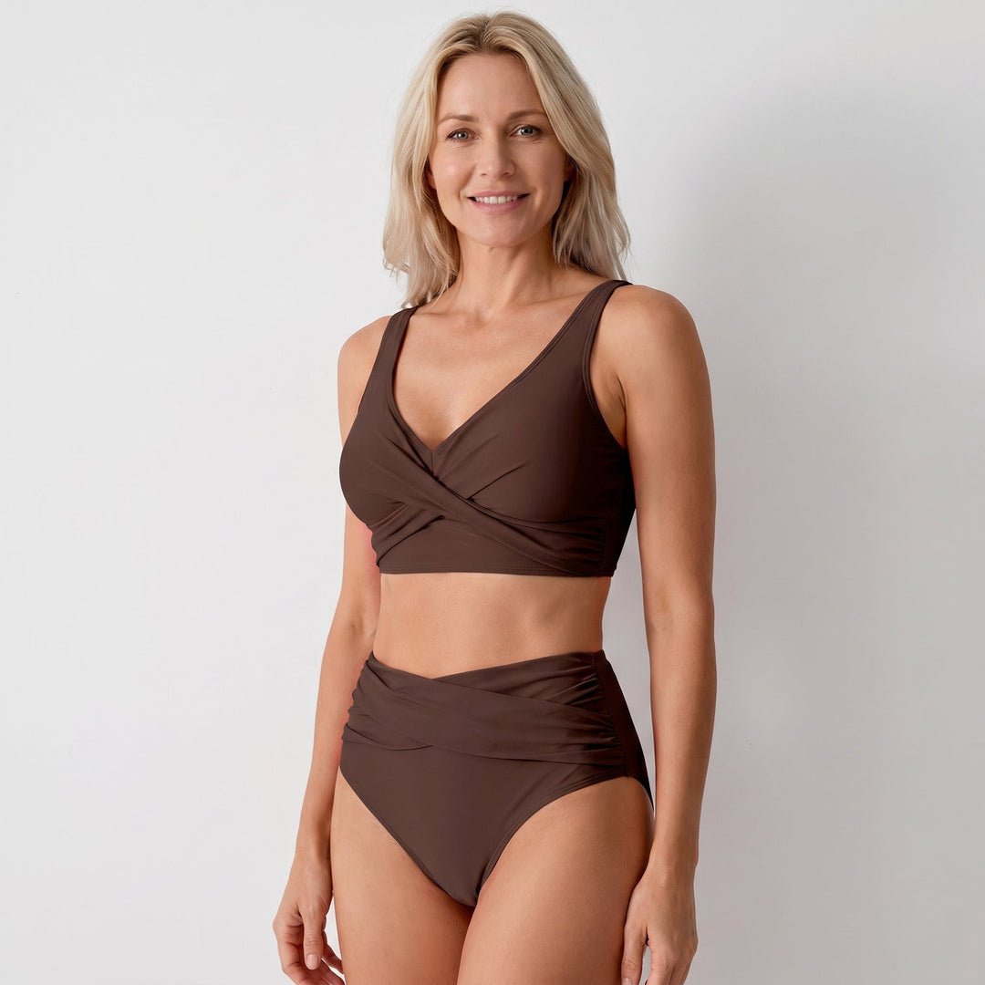 Clara | Push-Up Bikini with High-Waist