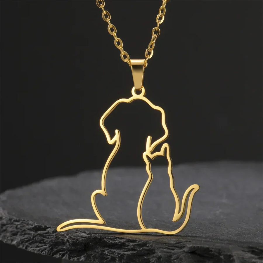 Stainless Steel Soulmates Necklace