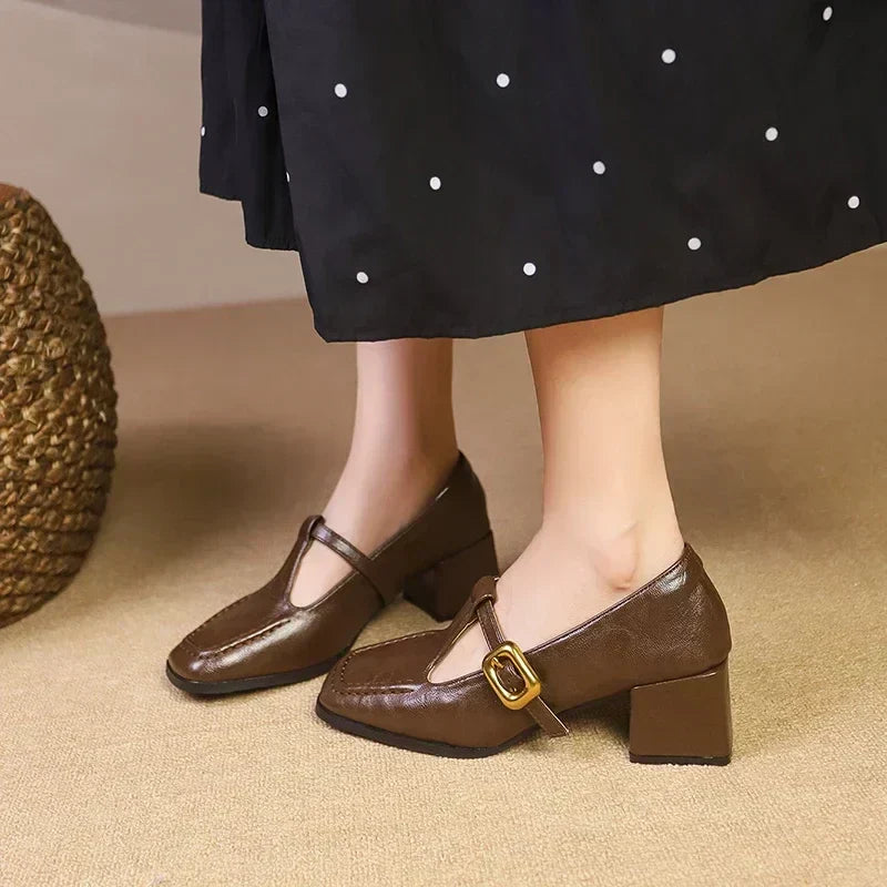 Rosa | French-Inspired Mary Janes