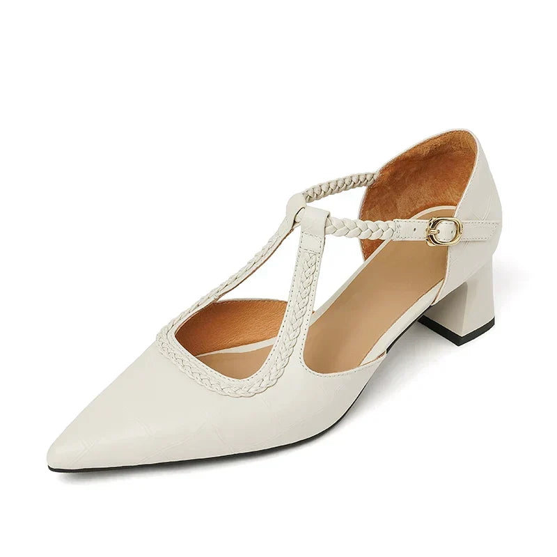 Josephine | Classic Leather Heels