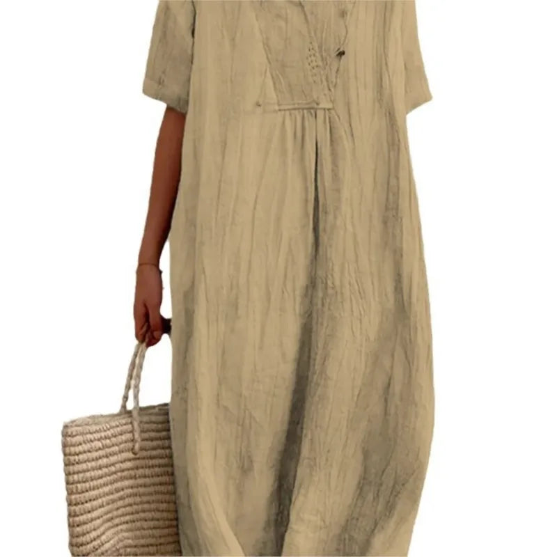 Silvana™ | Relaxed Textured Maxi Dress