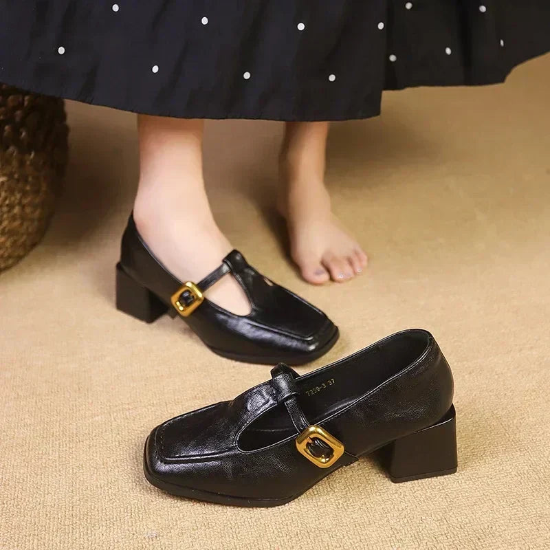 Rosa | French-Inspired Mary Janes
