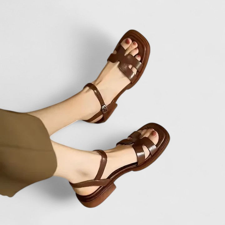 Maria - Adjustable Ankle Strap Sandals