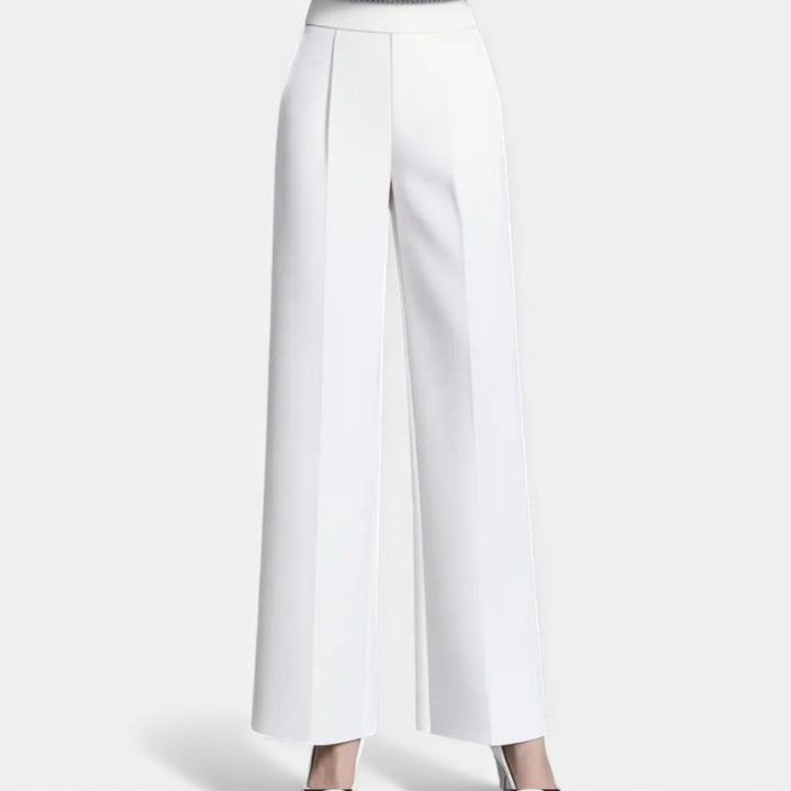 Lydia | High-Waist Asymmetric Pocket Trousers