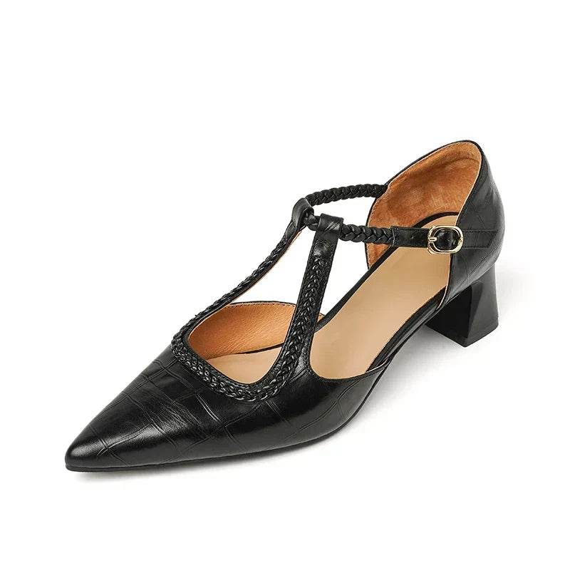 Josephine | Classic Leather Heels