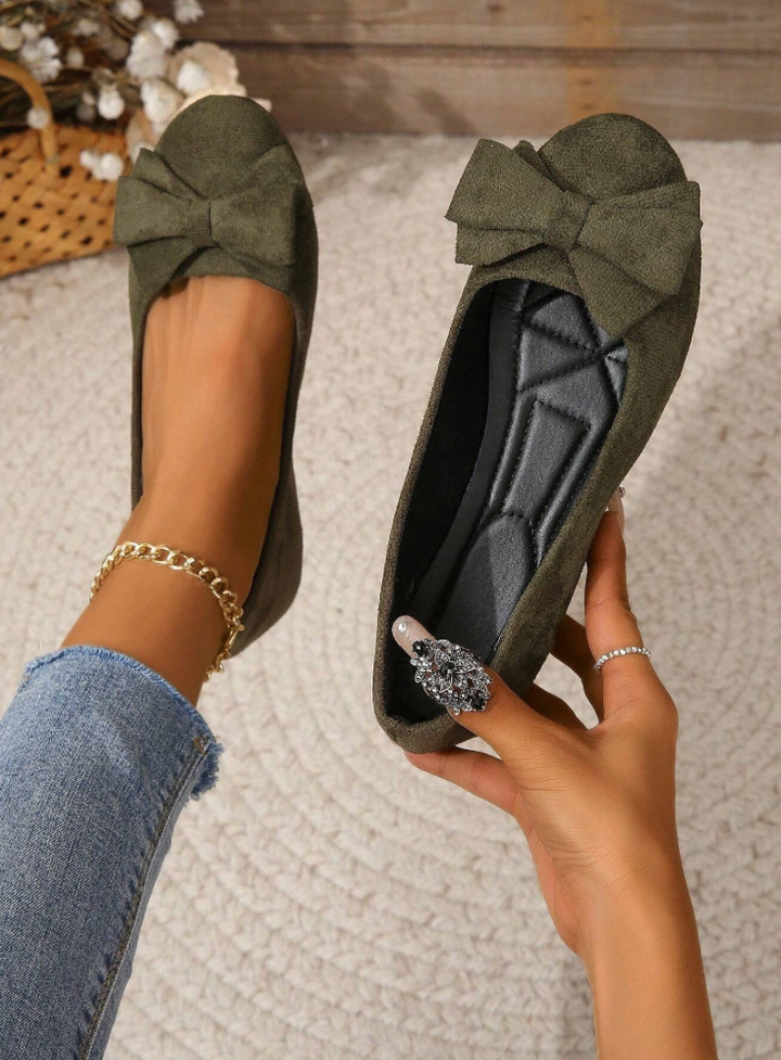 Isla | Slip-On Summer Loafers with Decorative Bow