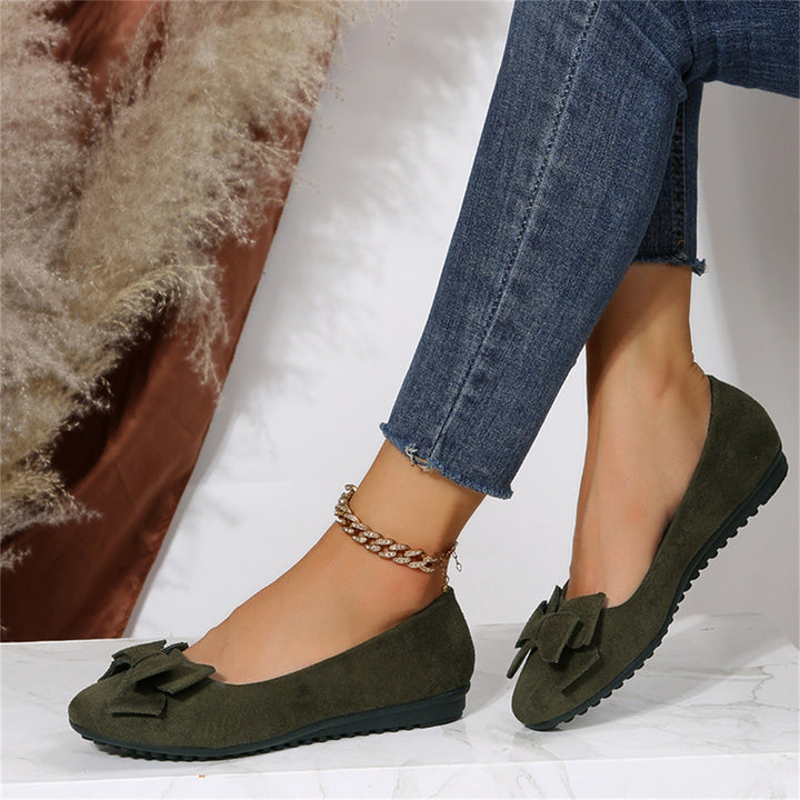 Isla | Slip-On Summer Loafers with Decorative Bow