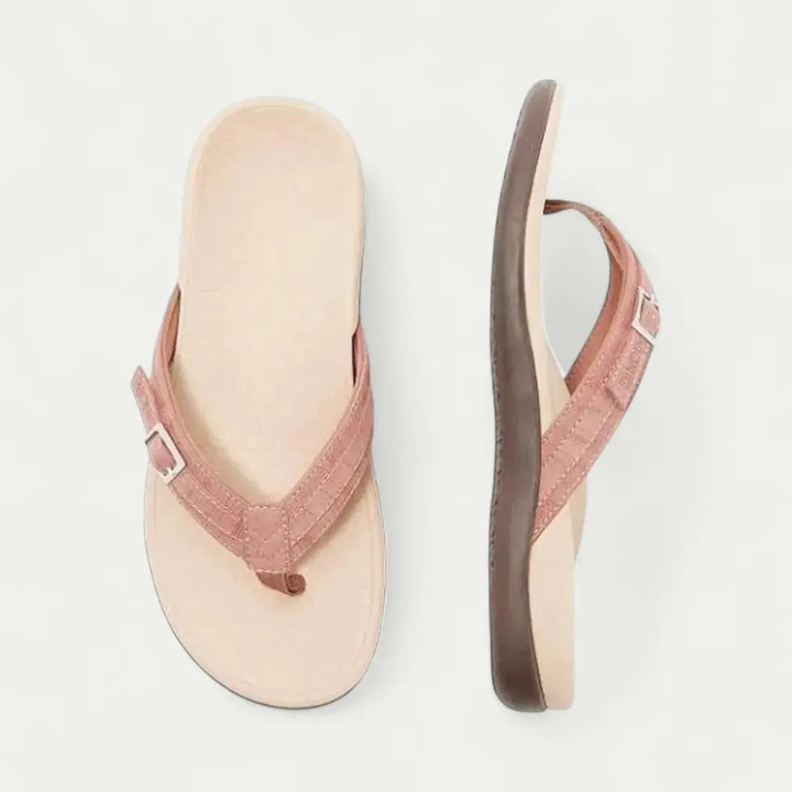Sofia | Everyday Walking Flip Flop Sandals with Adjustable Strap