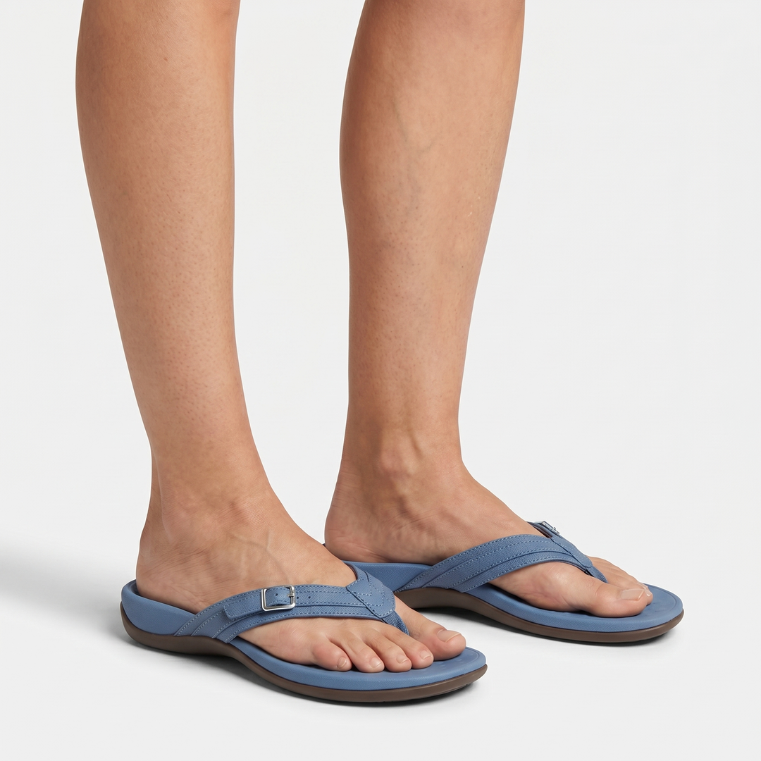 Sofia | Everyday Walking Flip Flop Sandals with Adjustable Strap