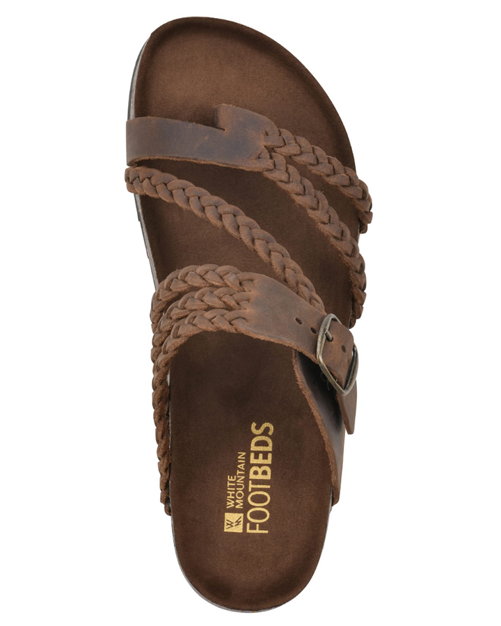 Ruby | Braided Sandals – With Toe Post and Comfort Footbed