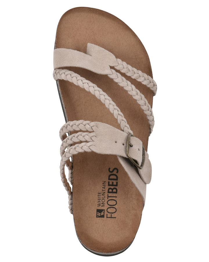 Ruby | Braided Sandals – With Toe Post and Comfort Footbed