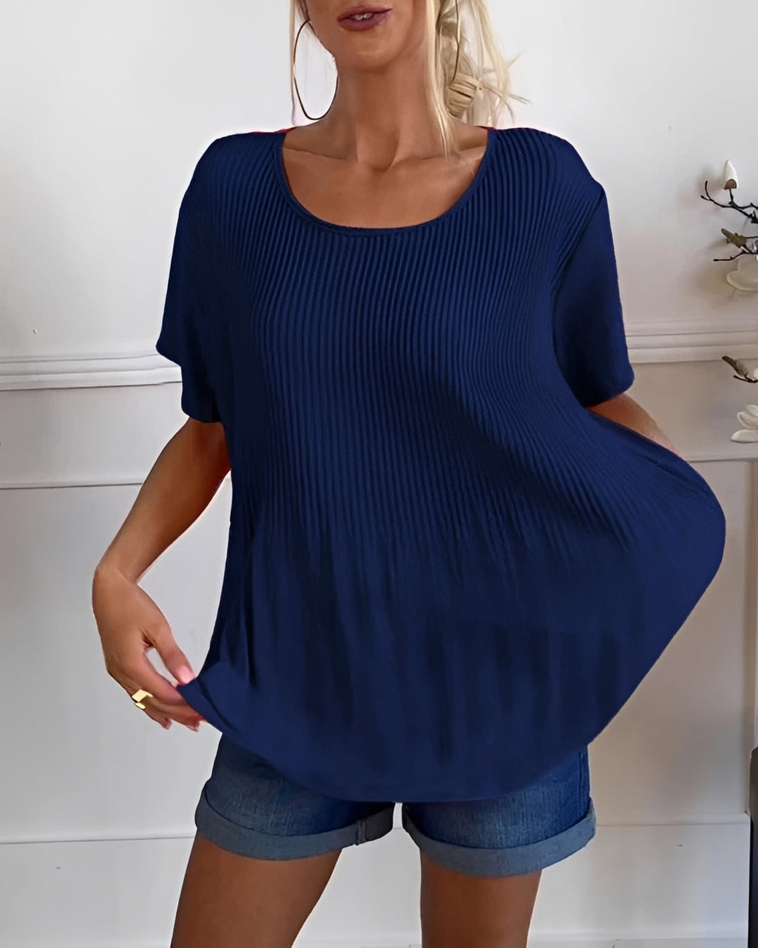 Maya | Elegant Linen Oversize Shirt – Casual and Ideal for Summer