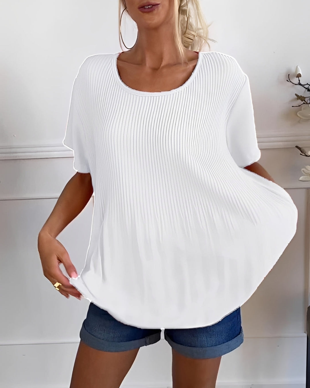Maya | Elegant Linen Oversize Shirt – Casual and Ideal for Summer
