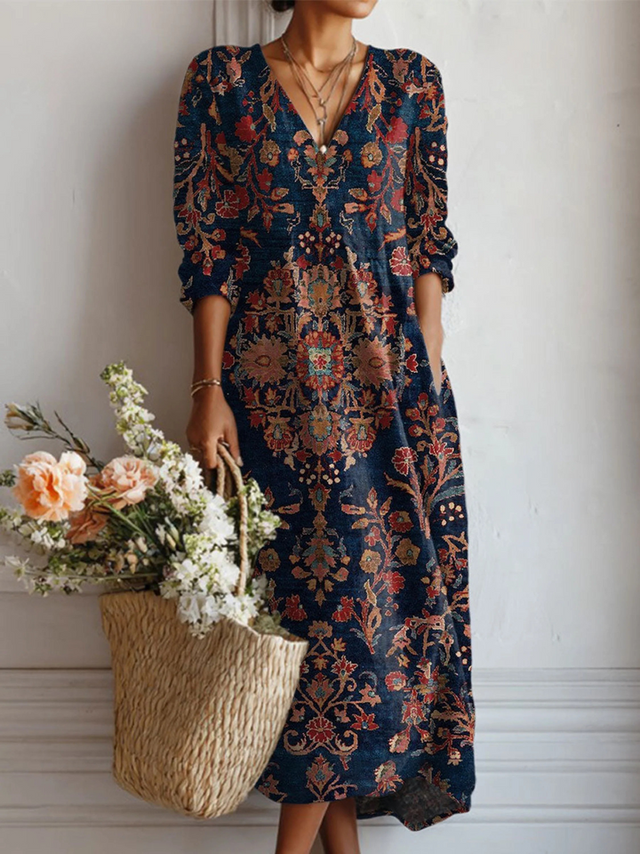 Mabel | Elegant Maxi Dress – Light with Airy Chiffon