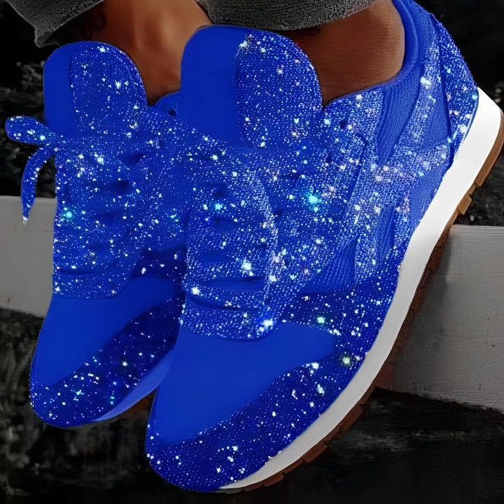 Aurora | Glitter Sneakers – Sparkle Breathable Mesh