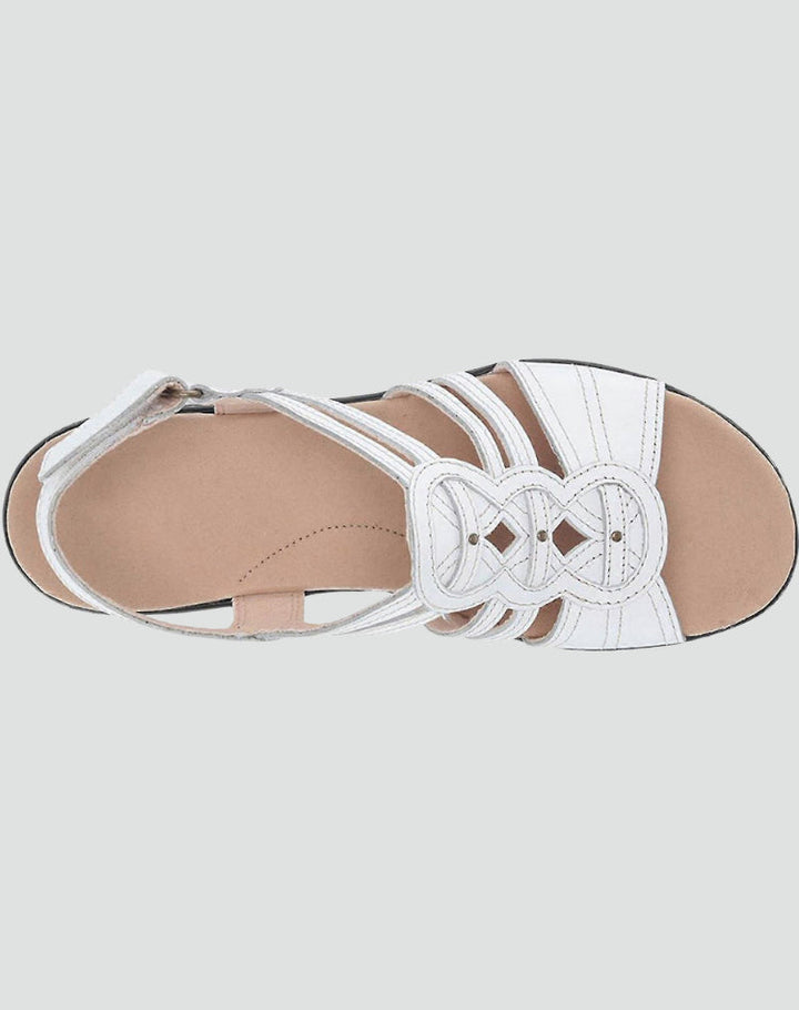 Lucy | Hook-and-Loop Sandals – Cushioned Footbed Sole