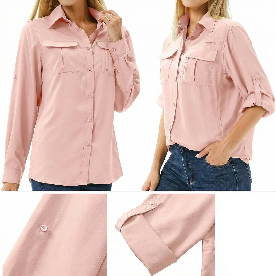 Aria | Long-Sleeve Hiking Shirt – UPF 50 for Outdoor Wear