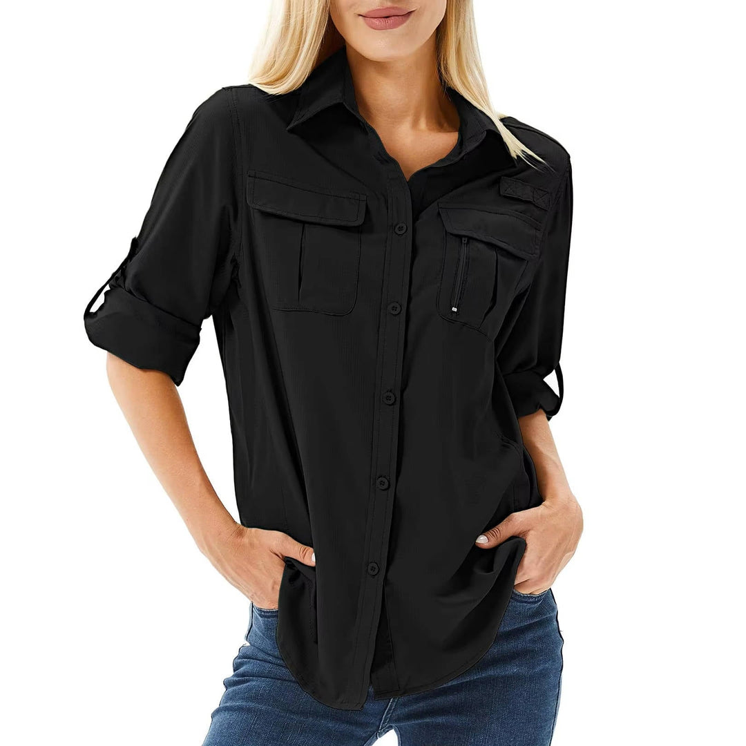 Aria | Long-Sleeve Hiking Shirt – UPF 50 for Outdoor Wear