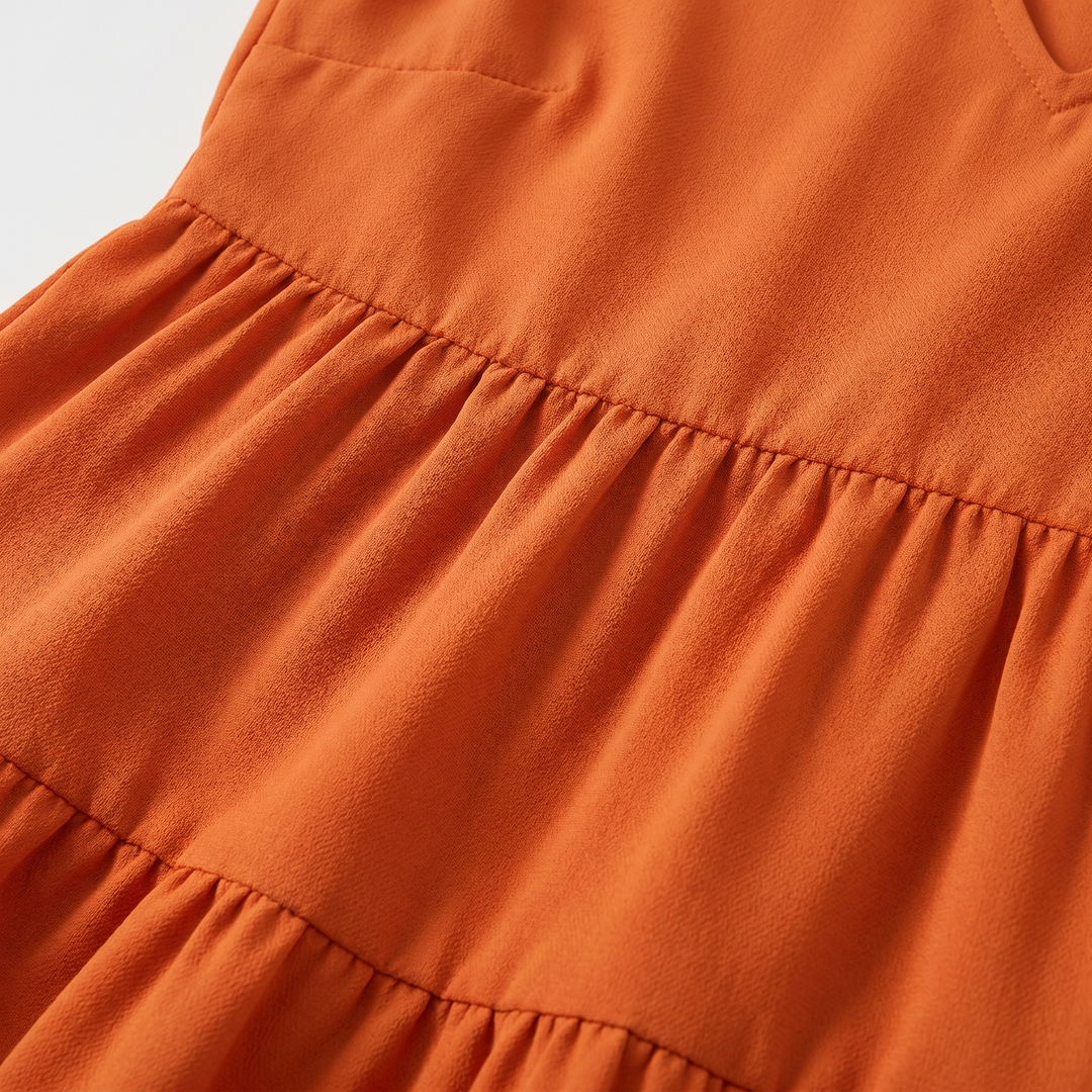 Violet | Maxi Dress – Relaxed Fit Layered with V-Neck