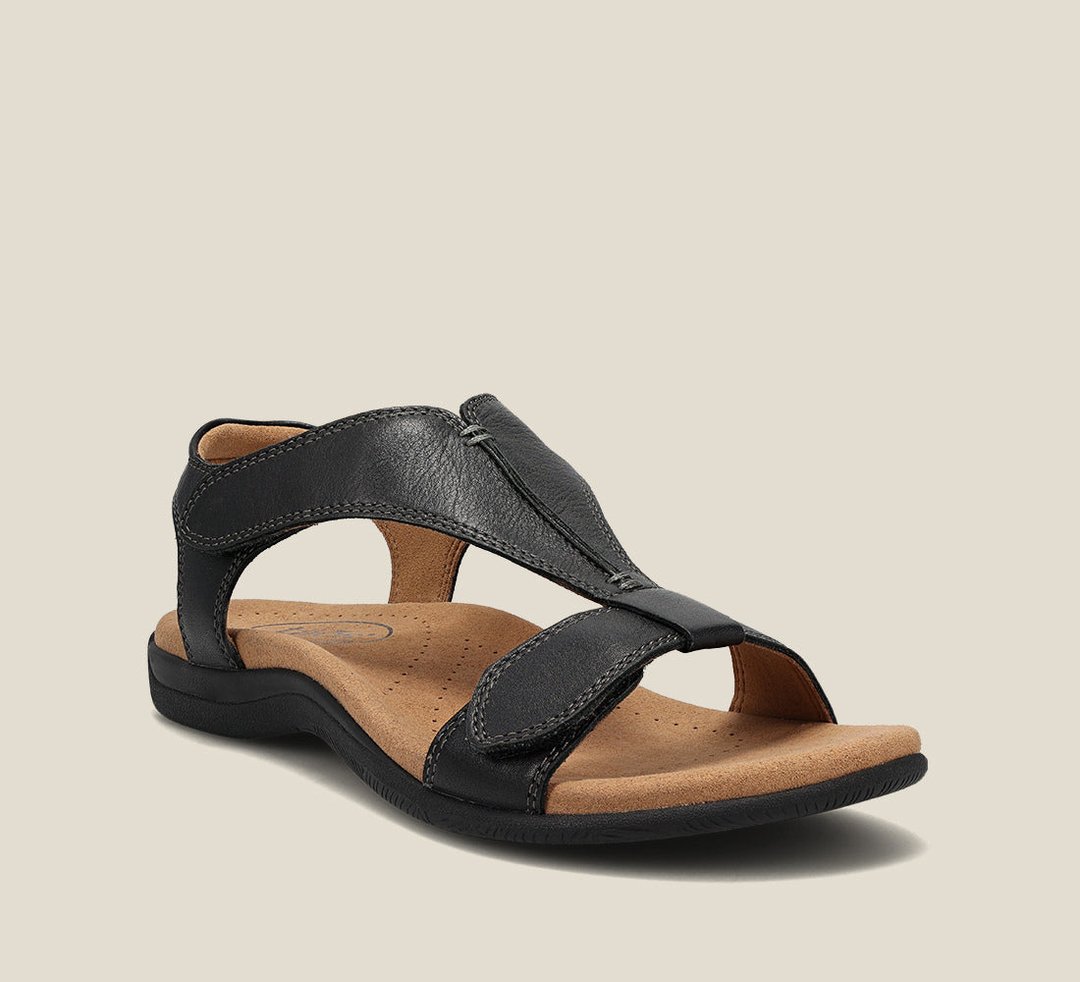 Naomi | Open Walking Sandals – Padded Arch-Support Footbed