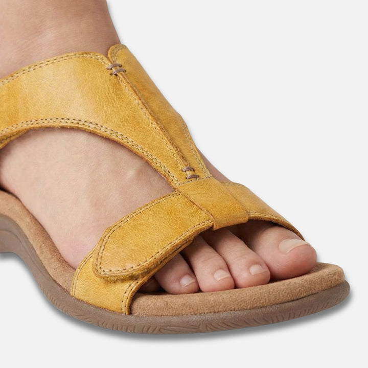 Naomi | Open Walking Sandals – Padded Arch-Support Footbed
